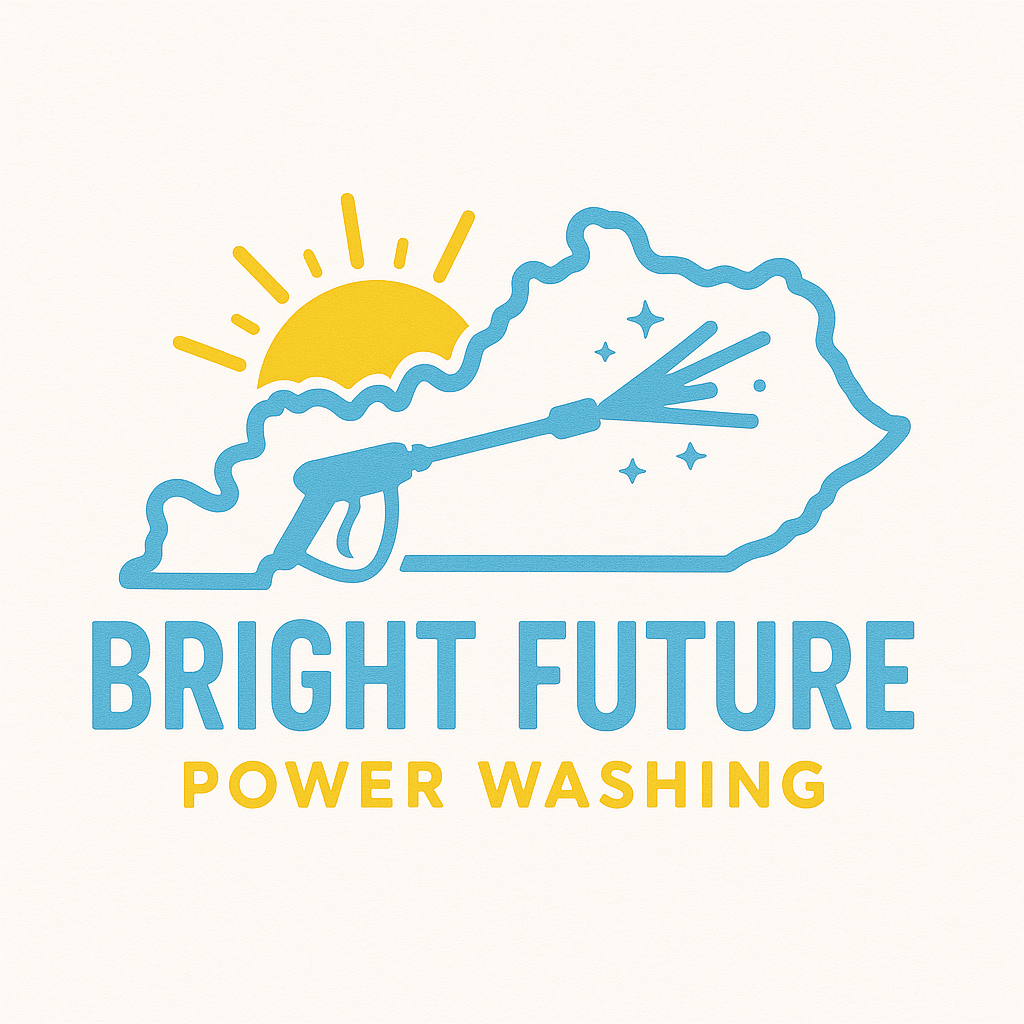 Bright Future Power Washing Logo